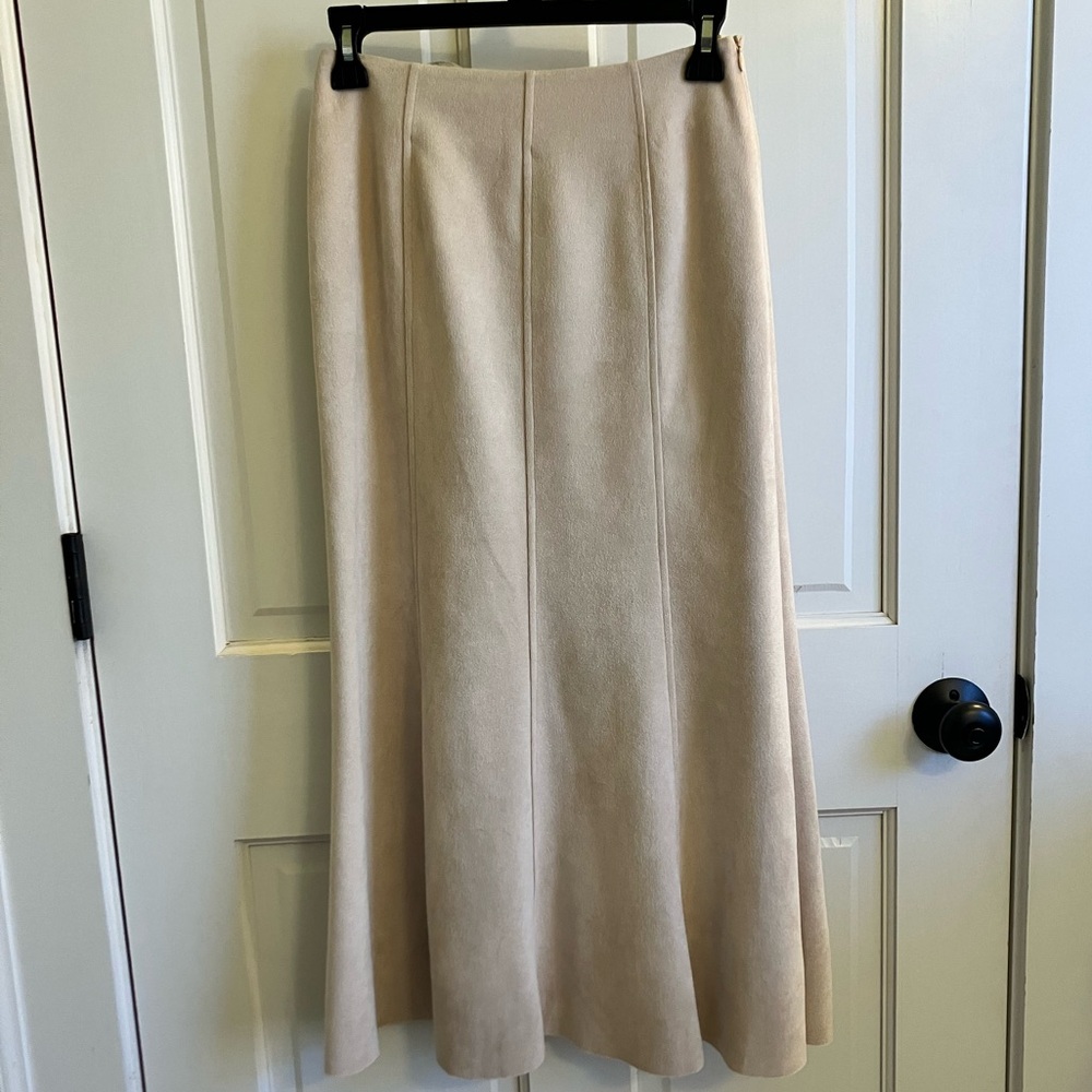 THML Faux Suede Skirt